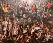 Raphael Coxie The Last Judgment oil painting
